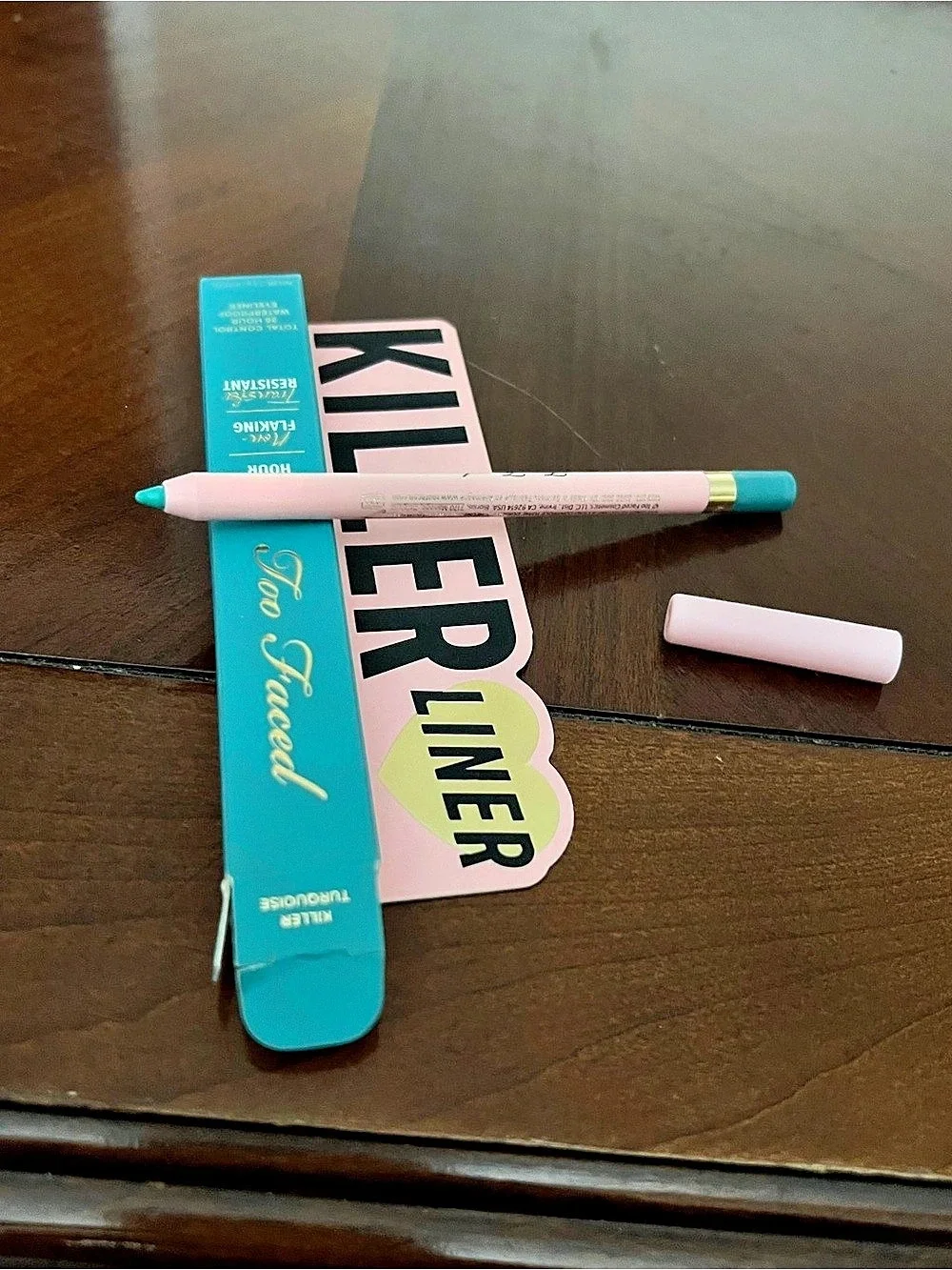 Too Faced Killer Liner Turquoise Eyeliner NWT
